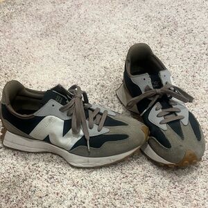 New Balance Navy Blue and Gray Athletic Shoes